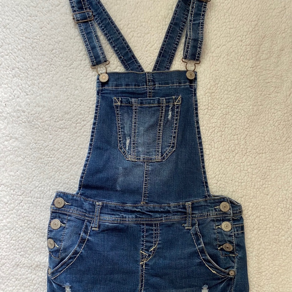 Overall Shorts